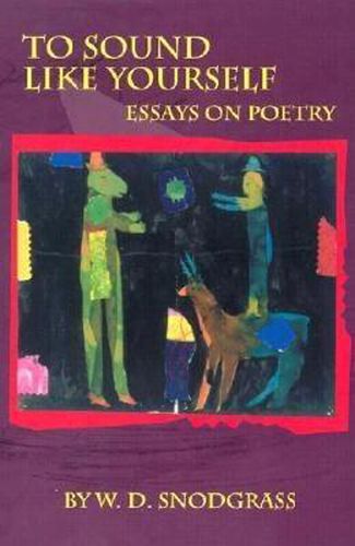 Cover image for To Sound Like Yourself: Essays on Poetry