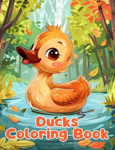 Cover image for Ducks Coloring Book