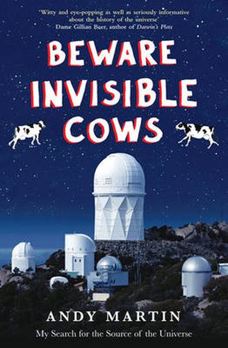Cover image for Beware Invisible Cows: My Search for the Soul of the Universe