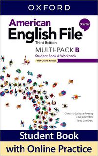 Cover image for American English File: Starter: Student Book/Workbook Multi-Pack B with Online Practice