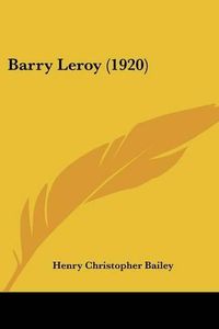 Cover image for Barry Leroy (1920)