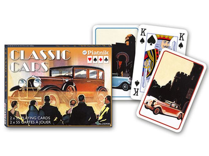 Classic Cars Playing Cards