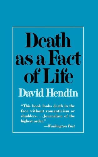 Cover image for Death as a Fact of Life