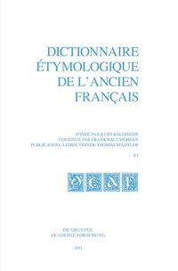 Cover image for Dictionnaire Etymologique de l'Ancien Francais (Deaf). Buchstabe F. Fasc 2