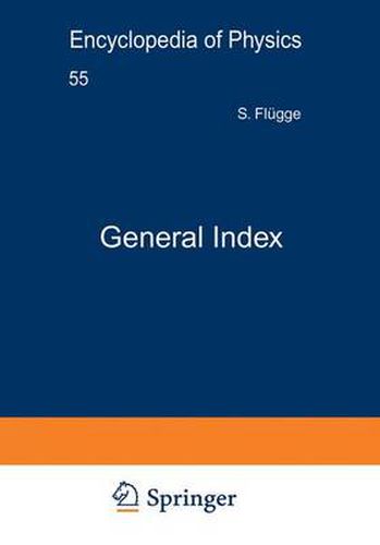 Cover image for General Index / Generalregister
