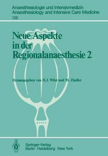 Cover image for Neue Aspekte in der Regionalanaesthesie: Pharmakokinetik, Interaktionen, Thromboembolierisiko, New Trends