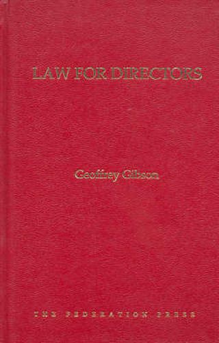 Law for Directors