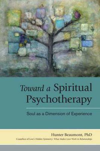 Cover image for Toward a Spiritual Psychotherapy: Soul as a Dimension of Experience