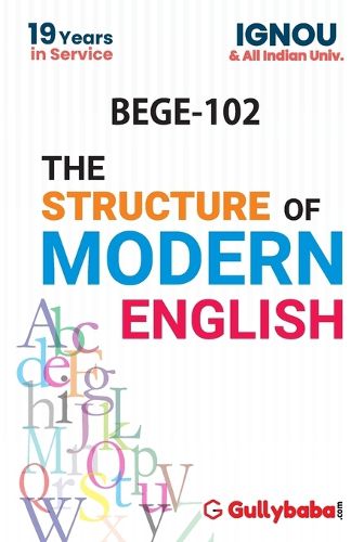 Cover image for BEGE-102/ EEG-02 The Structure of Modern English