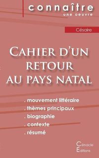 Cover image for Fiche de lecture Cahier d'un retour au pays natal de Cesaire (Analyse litteraire de reference et resume complet)