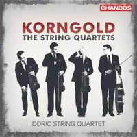 Cover image for Korngold String Quartets Nos 1-3