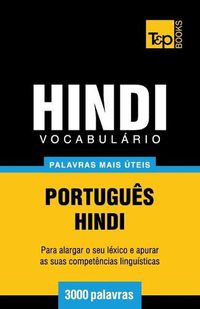 Cover image for Vocabulario Portugues-Hindi - 3000 palavras mais uteis