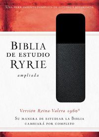 Cover image for Biblia de Estudio Ryrie Ampliada: Duo-Tono Negro