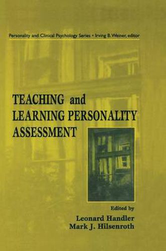 Cover image for Teaching and Learning Personality Assessment