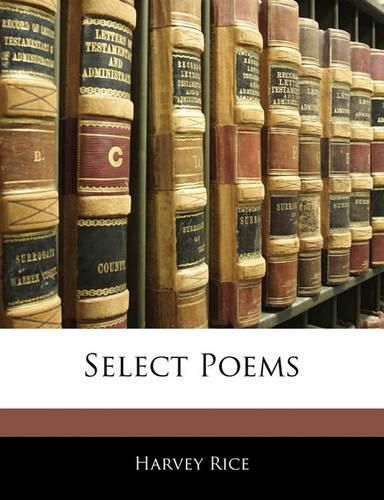 Cover image for Select Poems
