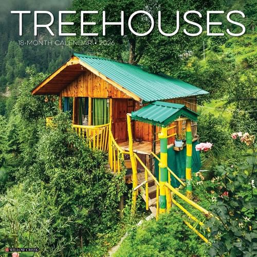 Cover image for Treehouses 2026 12 X 12 Wall Calendar