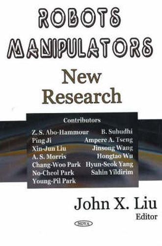 Cover image for Robots Manipulators: New Research