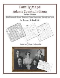 Cover image for Family Maps of Adams County, Indiana