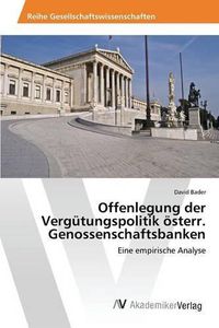 Cover image for Offenlegung der Vergutungspolitik oesterr. Genossenschaftsbanken