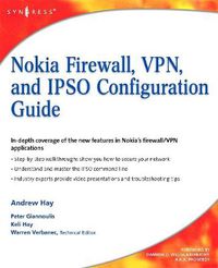 Cover image for Nokia Firewall, VPN, and IPSO Configuration Guide