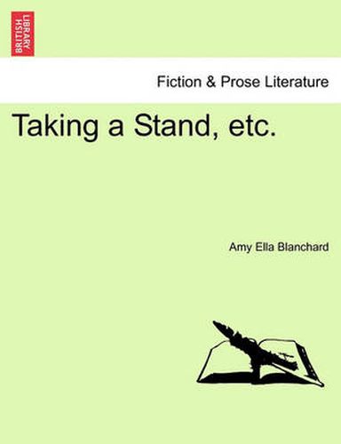 Cover image for Taking a Stand, Etc.
