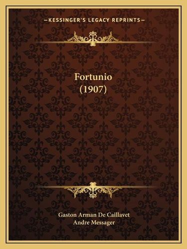 Cover image for Fortunio (1907)