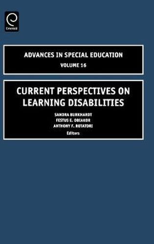 Cover image for Current Perspectives on Learning Disabilities