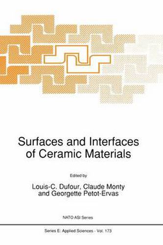 Cover image for Surfaces and Interfaces of Ceramic Materials