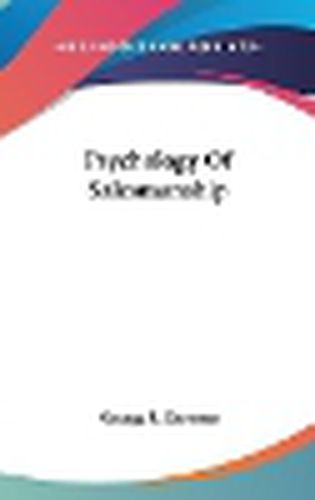 Cover image for Psychology of Salesmanship