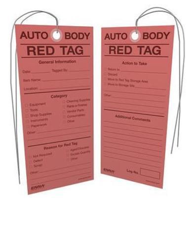 Cover image for 5S Auto Body Red Tags