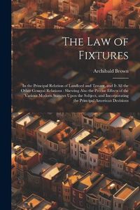 Cover image for The Law of Fixtures