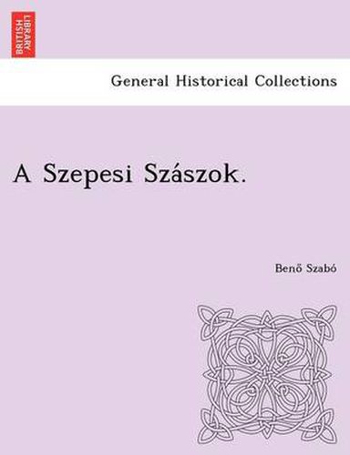 Cover image for A Szepesi Sza szok.