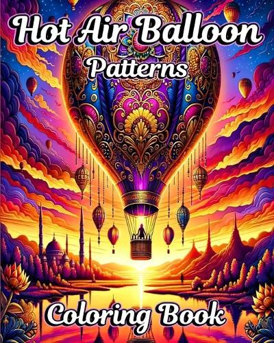 Hot Air Balloon Patterns Coloring Book