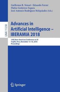 Cover image for Advances in Artificial Intelligence - IBERAMIA 2018: 16th Ibero-American Conference on AI, Trujillo, Peru, November 13-16, 2018, Proceedings