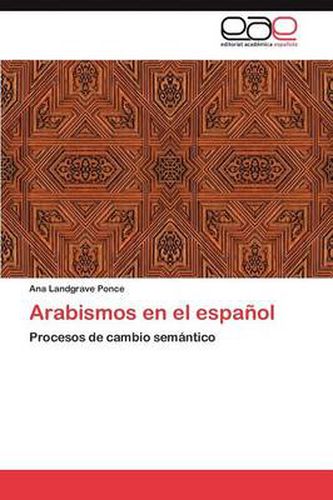 Cover image for Arabismos en el espanol