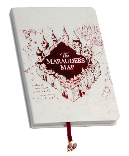 Cover image for Harry Potter: Marauder's Map Journal with Ribbon Charm