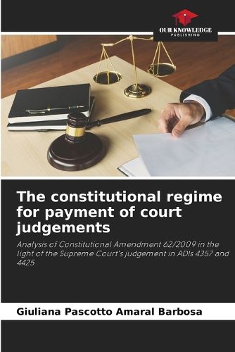 Cover image for The constitutional regime for payment of court judgements