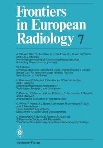 Cover image for Frontiers in European Radiology