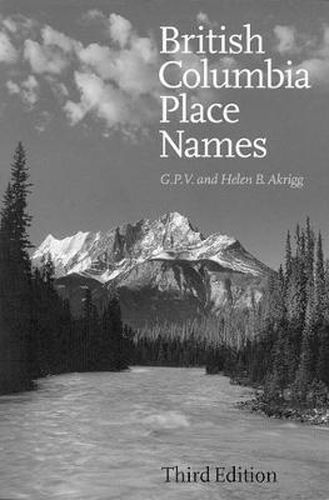 Cover image for British Columbia Place Names: Third Edition