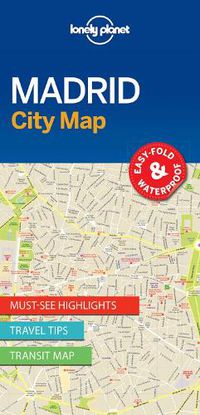 Cover image for Lonely Planet Madrid City Map