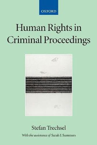 Cover image for Human Rights in Criminal Proceedings