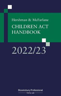 Cover image for Hershman and McFarlane: Children Act Handbook 2022/23