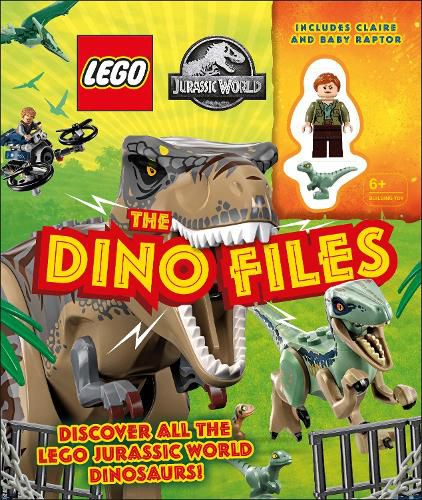 LEGO Jurassic World The Dino Files: with LEGO Jurassic World Claire Minifigure and Baby Raptor!