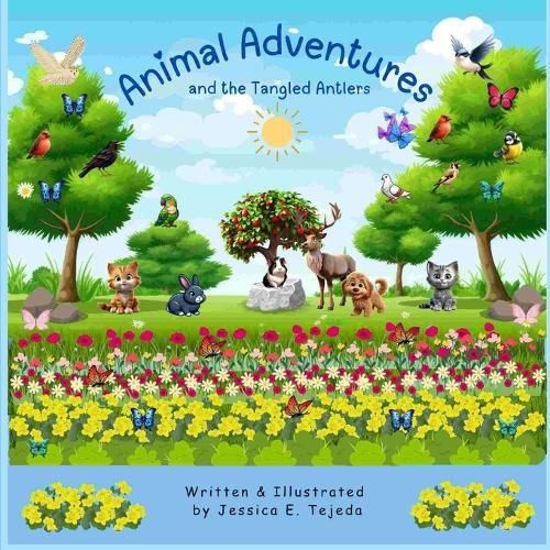 Cover image for Animal Adventures and the Tangled Antlers