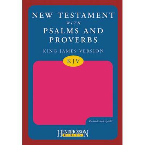 Cover image for KJV New Testament with Psalms and Proverbs