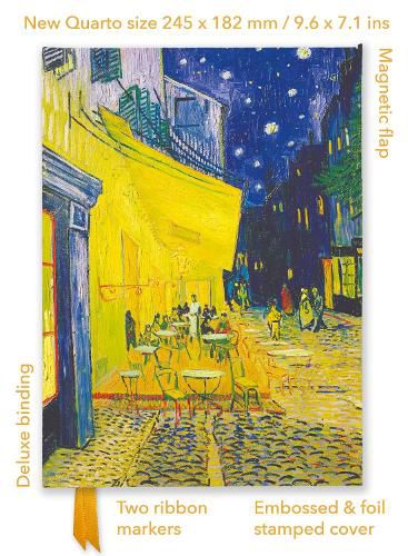 Cover image for Vincent van Gogh: Cafe Terrace (Foiled Quarto Journal)