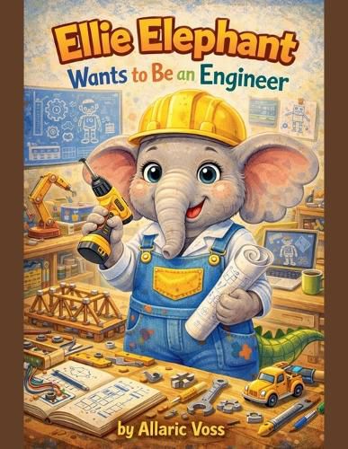 Cover image for Ellie Elephant Wants to Be an Engineer