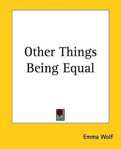 Cover image for Other Things Being Equal