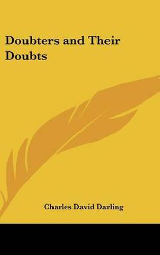 Cover image for Doubters and Their Doubts