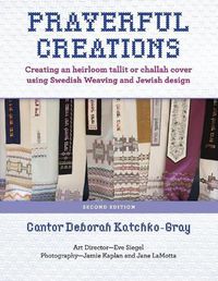 Cover image for Prayerful Creations: Creating an heirloom tallit or challah cover using Swedish Weaving